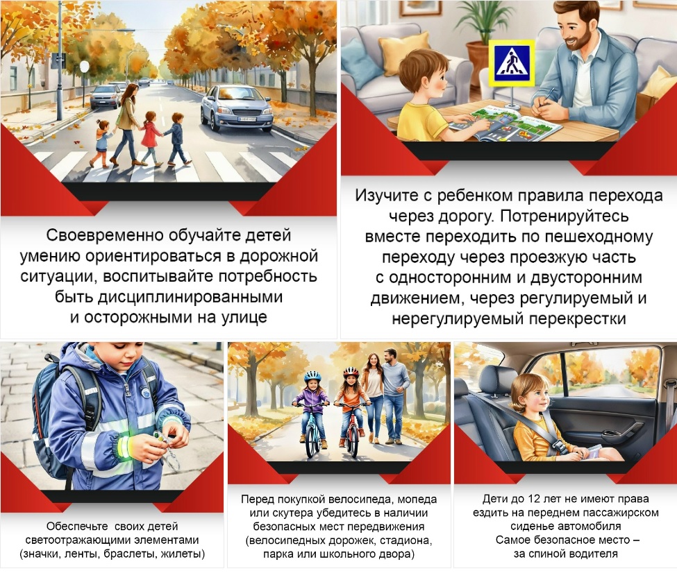 Вспомним правила безопасности на дорогах!